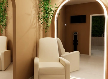 Estrutura do Instituto Liberato - Recepção